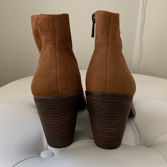 Jessica Simpson Caderian Bootie in Brown Suede - Picture 3 of 7